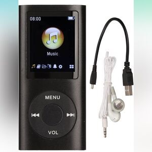 Ultra Thin MP3 Player Compatible with Most Sound Formats